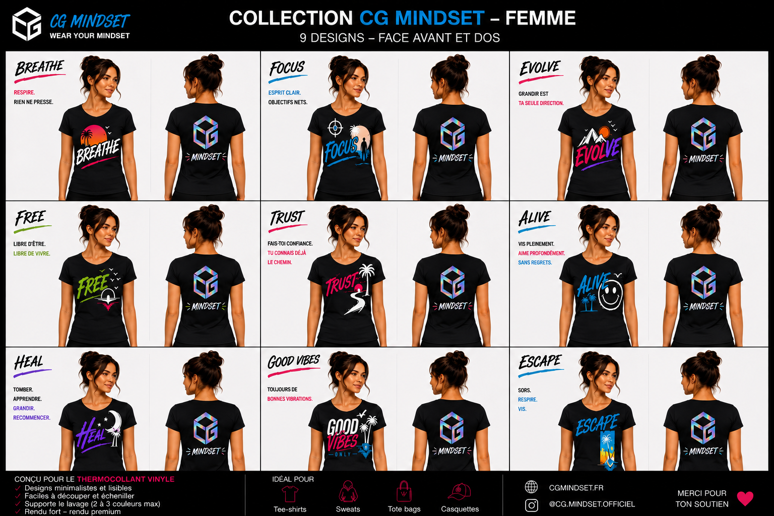 Collection Femme Noir