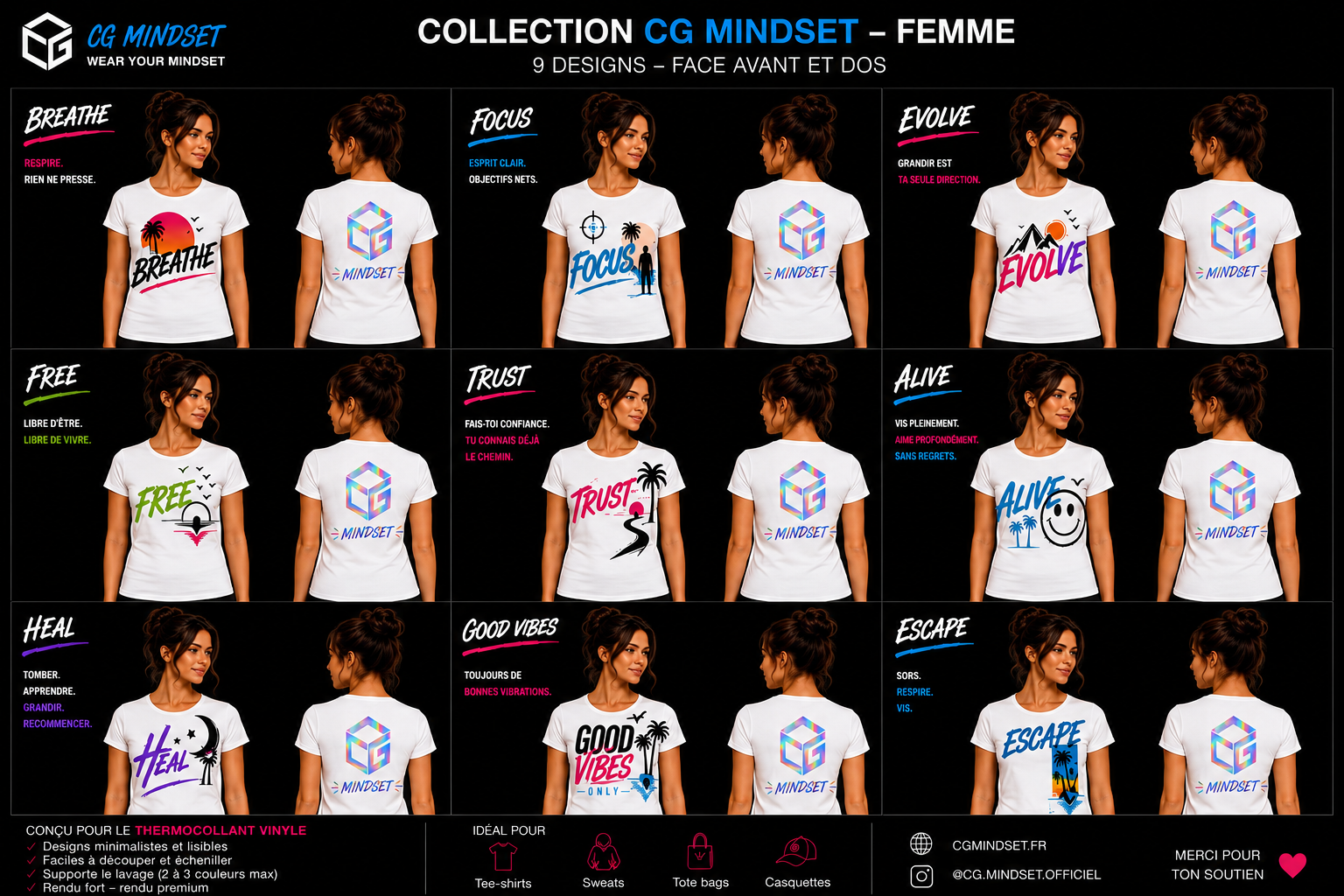 Collection Femme Blanc