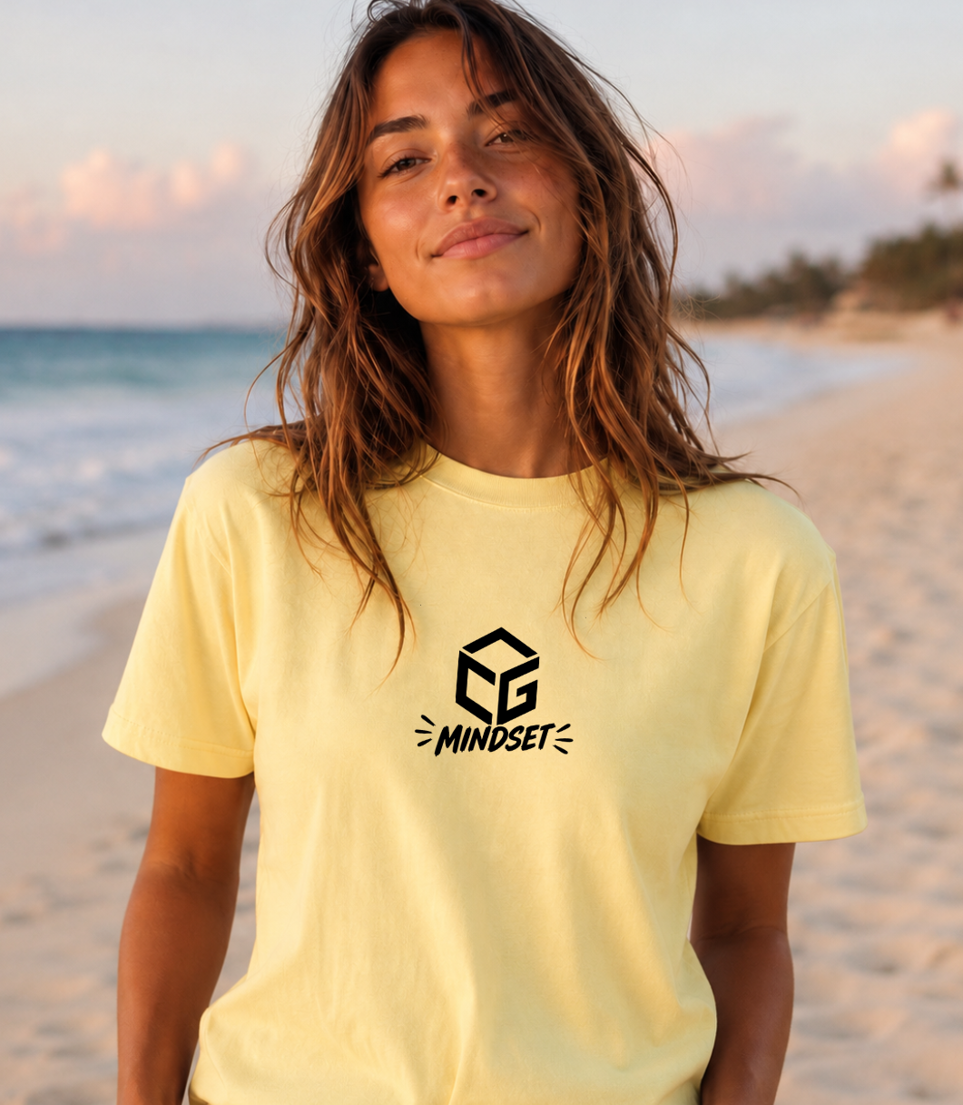 T-shirt Good Mind Good Life (bon esprit, belle vie) – Femmes